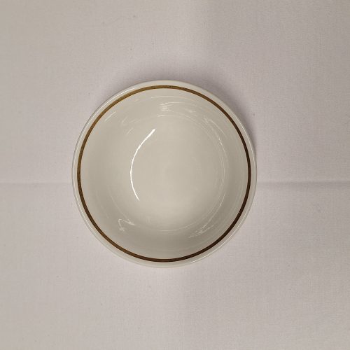 Dessert Bowl - Gold Band