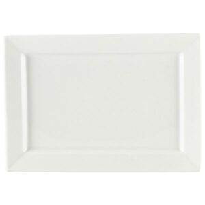 Rectangular Plate 10" * 5" - Classic White