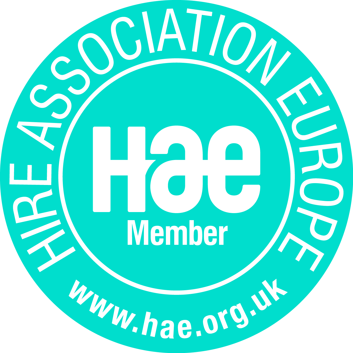 HAE Member Logo with Web Address