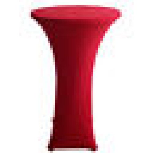 Poseur table cover - red